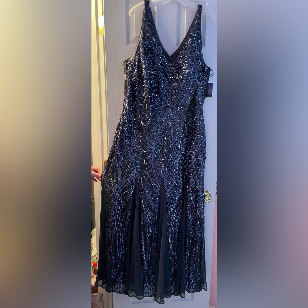 Formal sleeveless dress from David’s Bridal